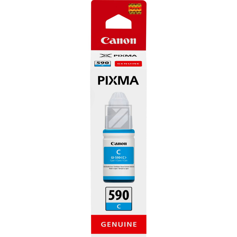 Canon Tintennachfuellflaeschchen cyan (1604C001, GI-590C)