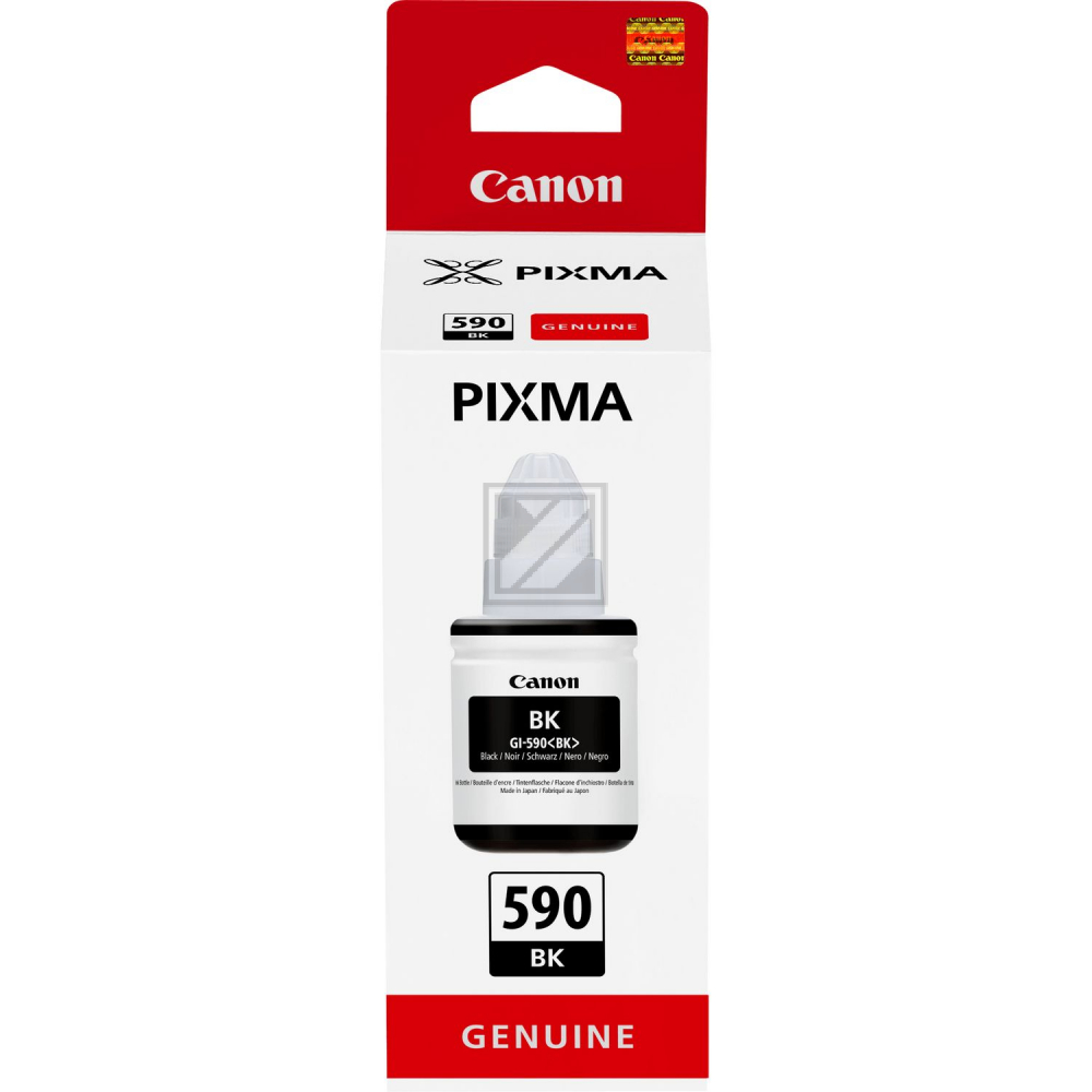 Canon Tintennachfuellflaeschchen schwarz (1603C001, GI-590BK)