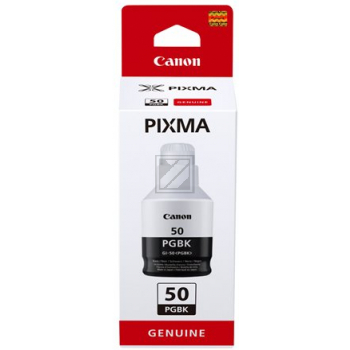 Canon Tintennachfuellflaeschchen schwarz (3386C001, GI-50PGBK)