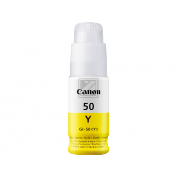Canon Tintennachfuellflaeschchen gelb (3405C001, GI-50Y)
