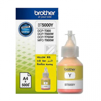 Brother Tintenflasche gelb (BT-5000Y)