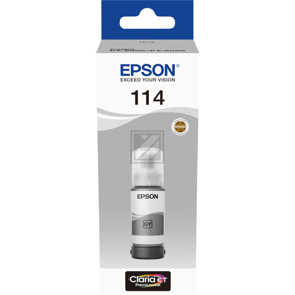Epson Tintenflasche grau SC (C13T07B540, 114)