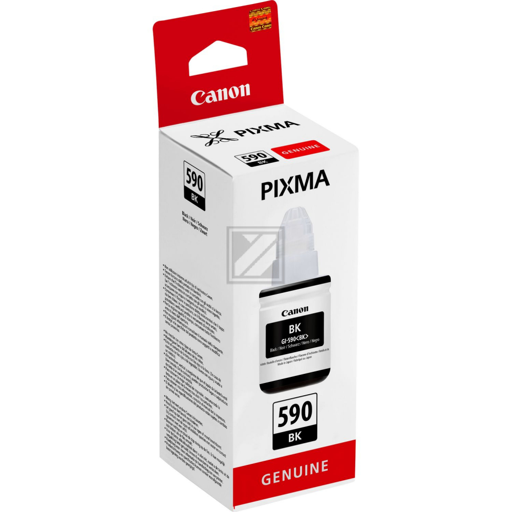 Canon Tintennachfuellflaeschchen schwarz (1603C001, GI-590BK)