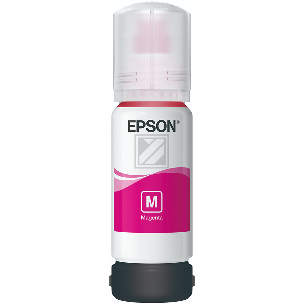 Epson TintennachfÃ¼llflÃ¤schchen (ecotank) magenta (C13T00P340, 104)
