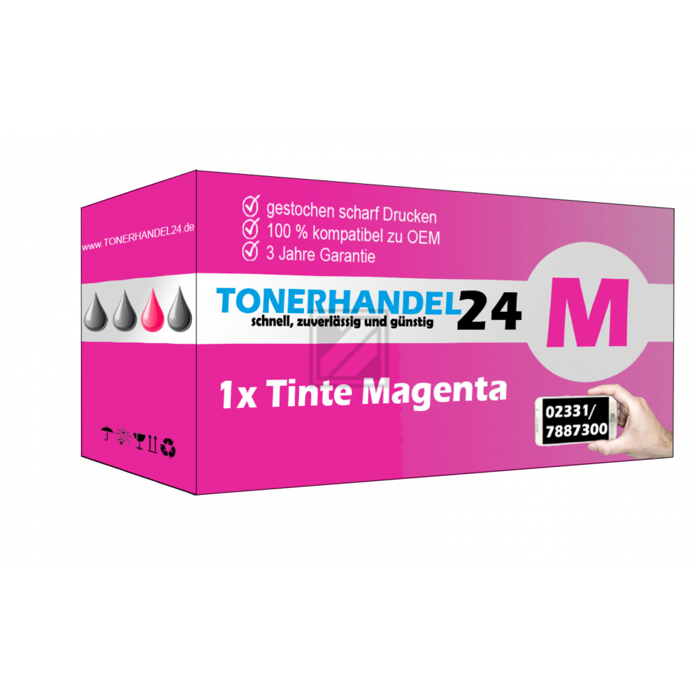 Kompatible Gel-Kartusche magenta HC (405763-3) ersetzt GC-41MH