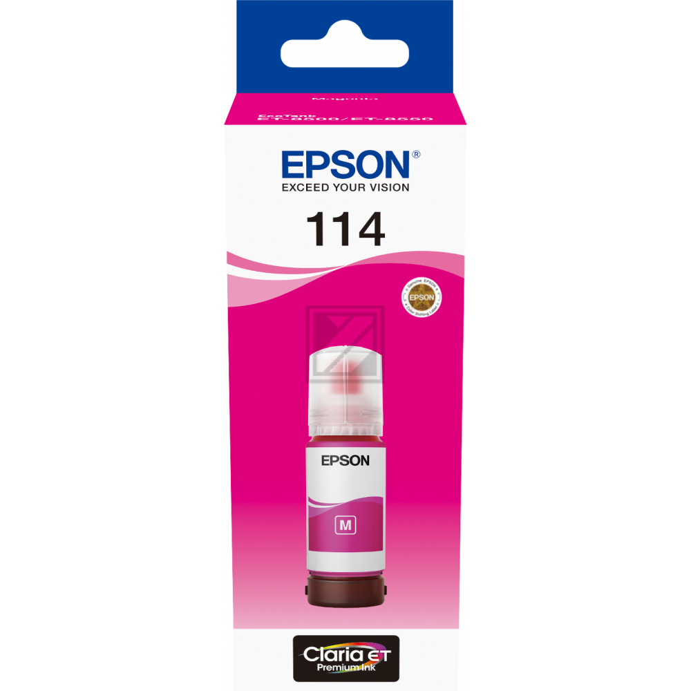 Epson Tintenflasche magenta SC (C13T07B340, 114)
