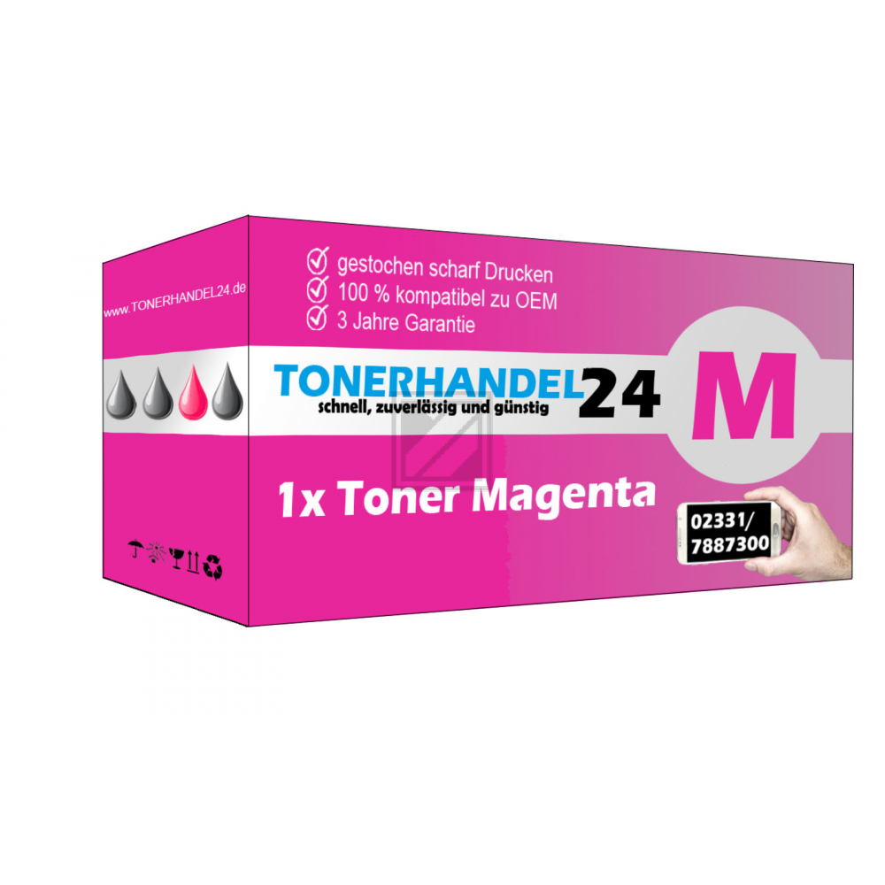 Kompatibles Toner-Kit magenta (1T02HLBEU0-3) ersetzt TK-540M