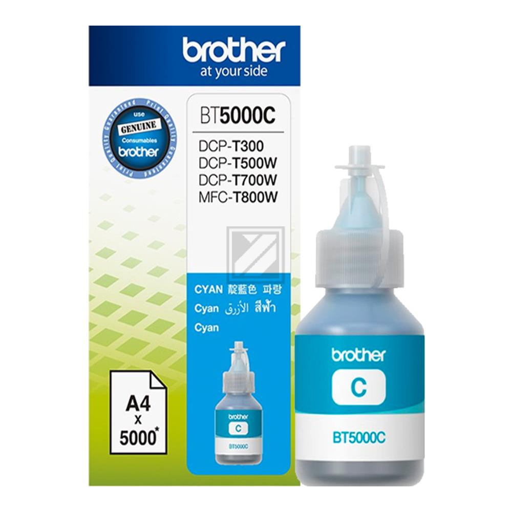 Brother Tintenflasche cyan (BT-5000C)