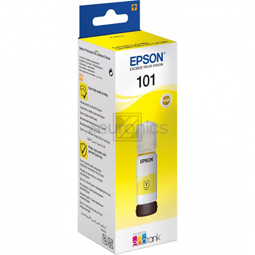 Epson Tintenflasche gelb (C13T03V44A, 101)